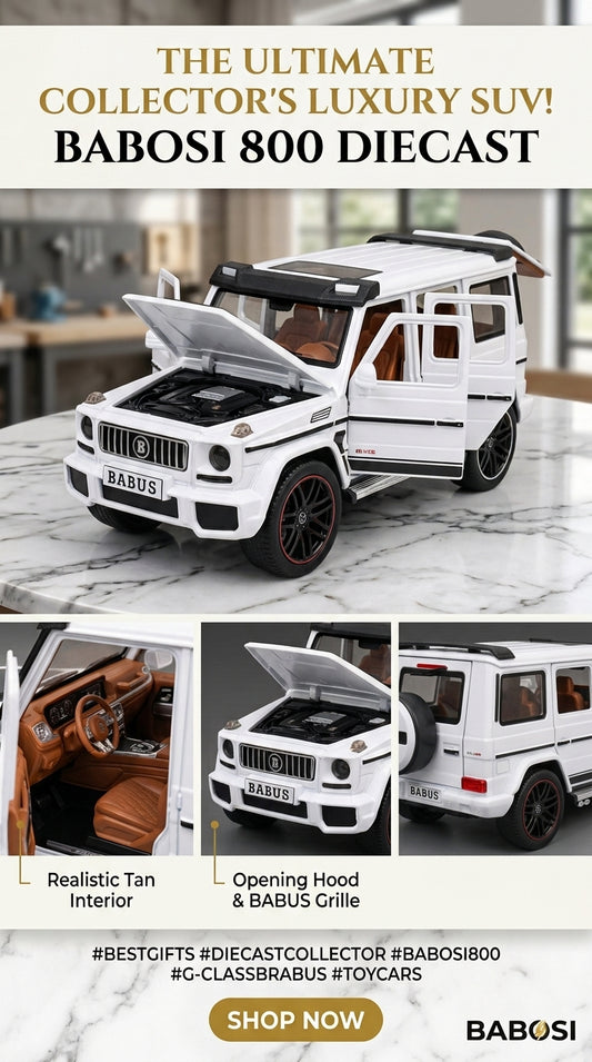 BABOSI 800 Diecast SUV Model Car
