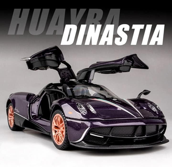 Pagani Huayra Diecast Model Car © | Italian Hypercar Replica with Gullwing Doors